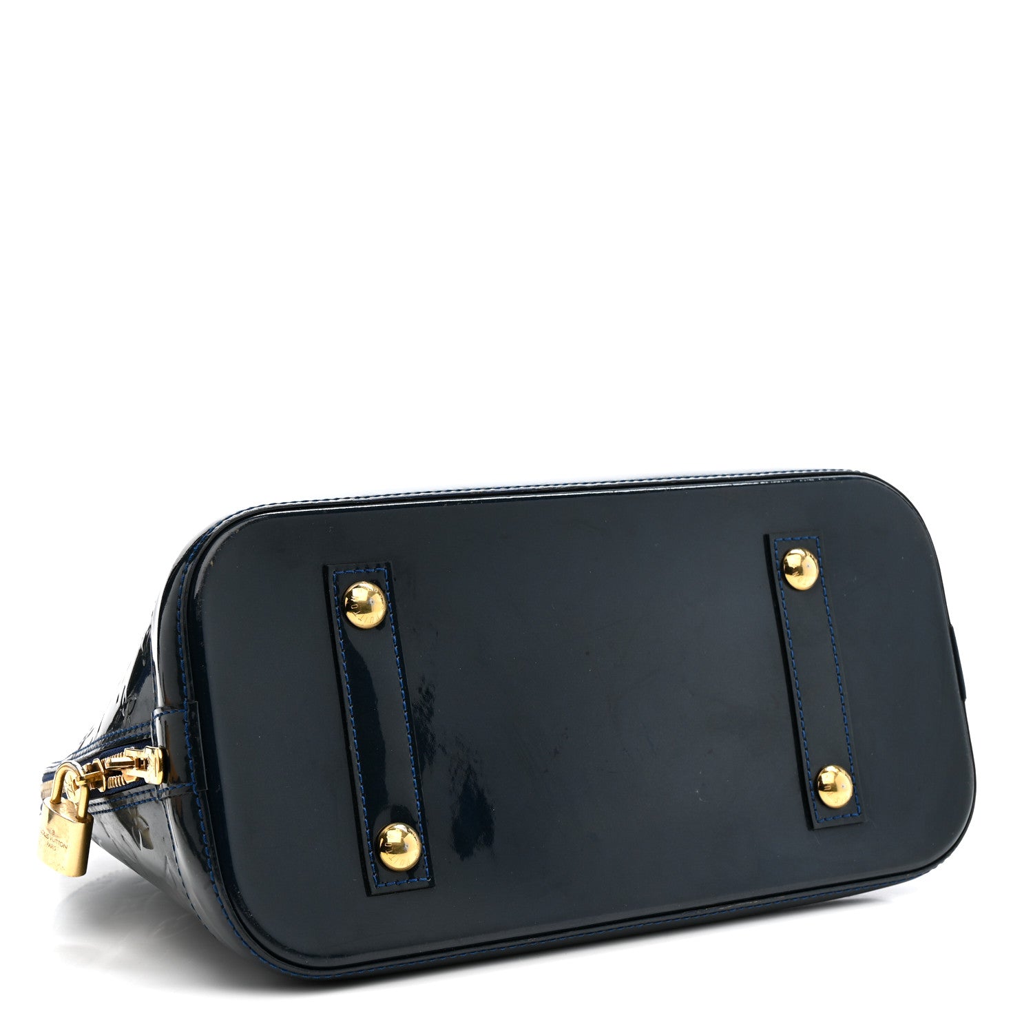 Louis Vuitton Vernis Alma PM Grand Blue 4 of 10