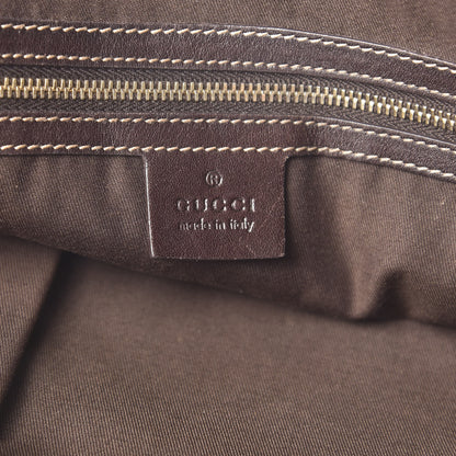 Gucci Monogram Large Wave Hobo Dark Brown 6 of 11
