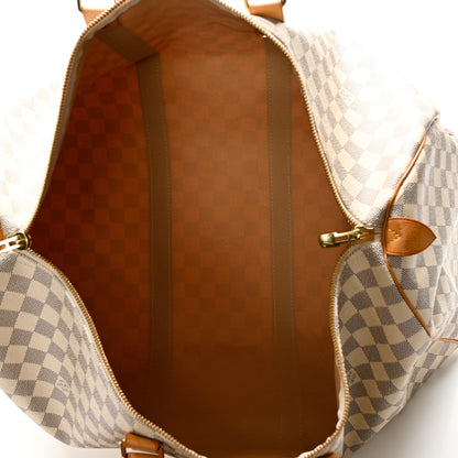 Louis Vuitton Damier Azur Keepall 50 4 of 11