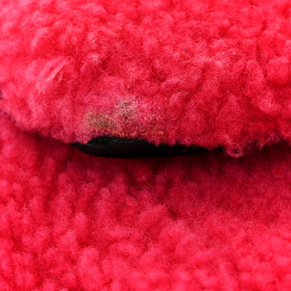 Fendi Shearling Nappa Mini Be Baguette Shoulder Bag Fuxia Black 18 of 25