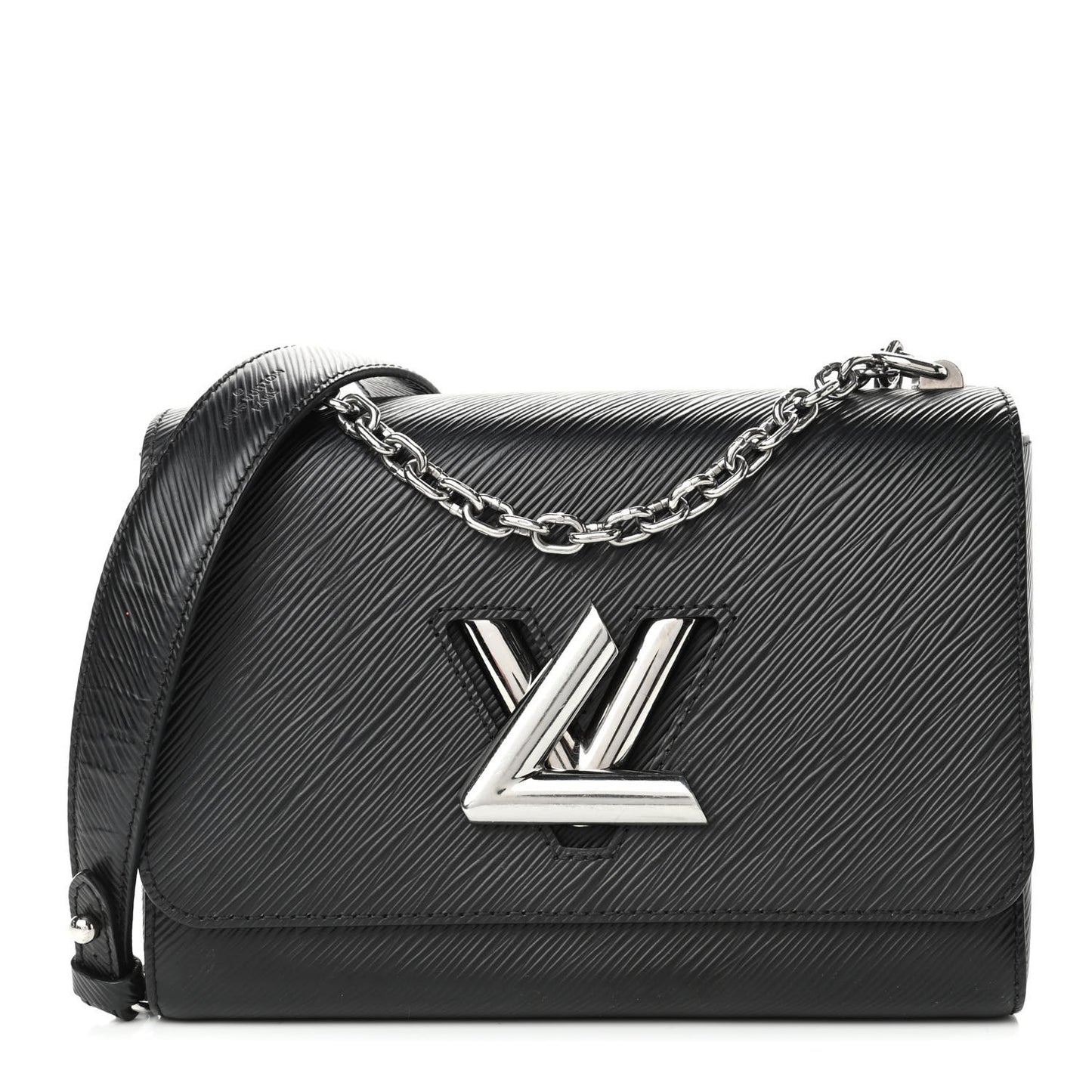 Epi Twist Shoulder Bag MM Black