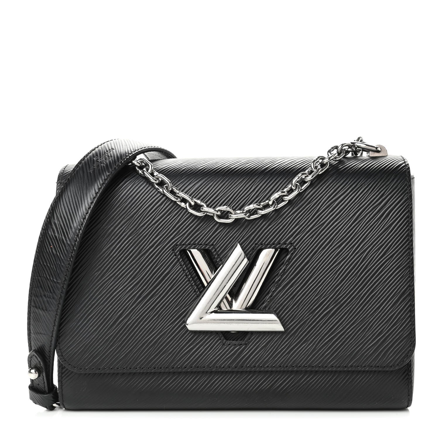 Louis Vuitton Epi Twist Shoulder Bag MM Black 1 of 4