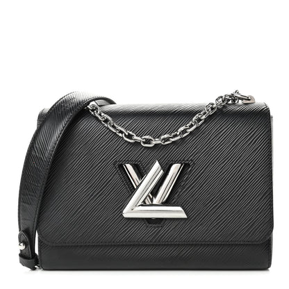 Louis Vuitton Epi Twist Shoulder Bag MM Black 1 of 4