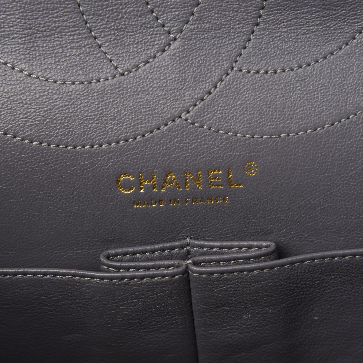 Chanel Aged Calfskin Quilted 2.55 Reissue 227 Flap Grey 7 of 10