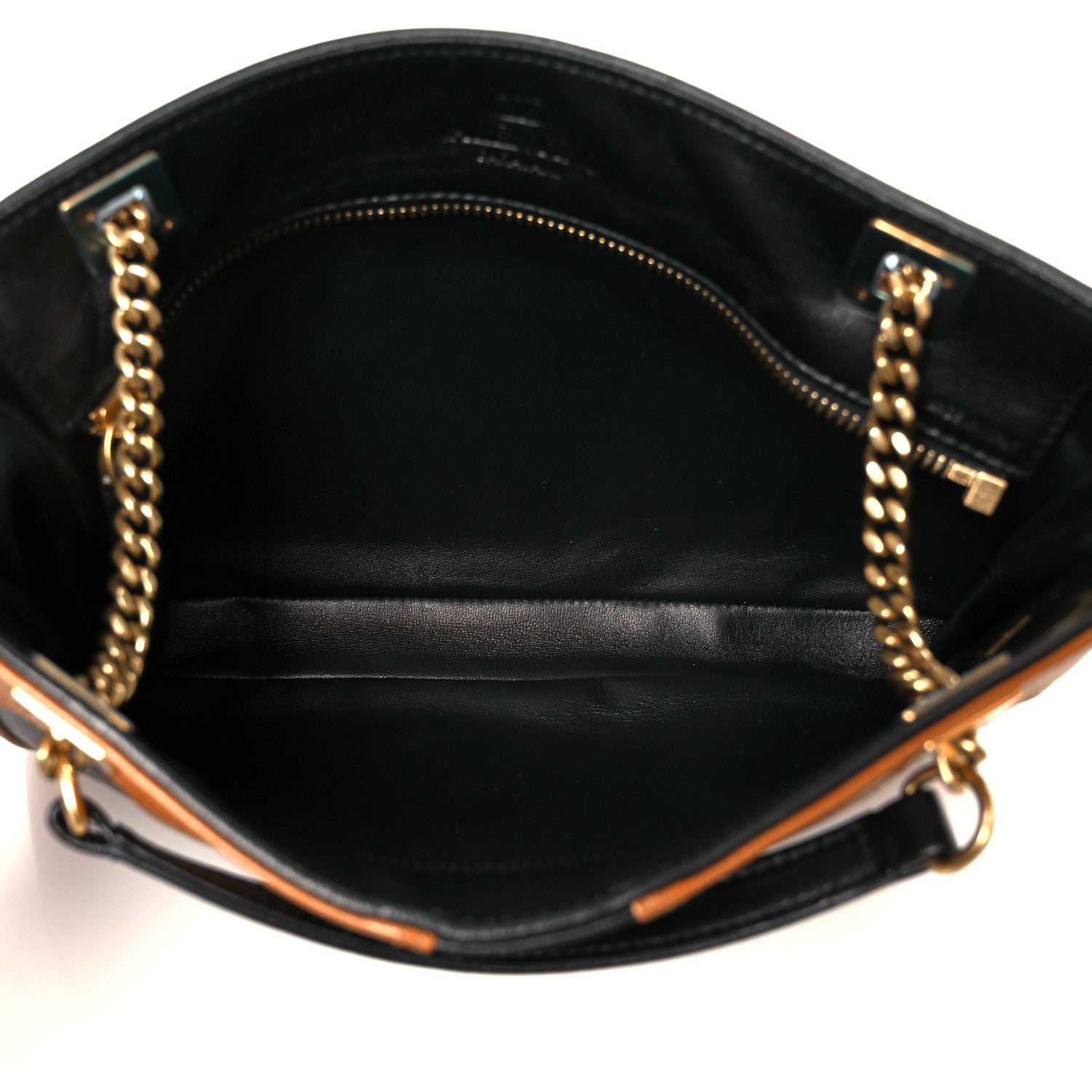 Valentino Garavani Nappa Small Viva Superstar Shopping Tote Black Brown 5 of 9