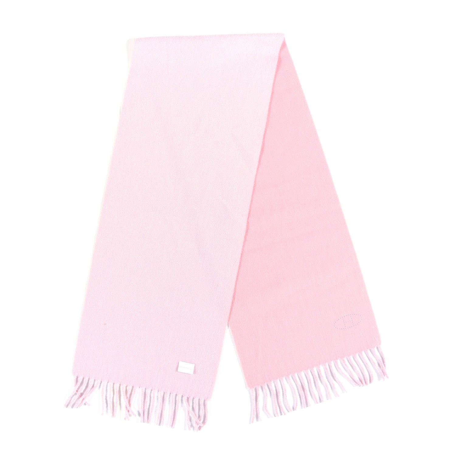 Hermes Cashmere Reversible Evelyne Scarf Rose Pale and Vieux Rose 2 of 4