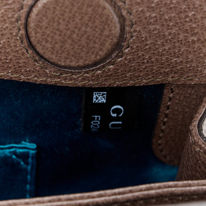 Gucci GG Supreme Monogram Web Small Ophidia Chain Shoulder Bag Brown 8 of 11