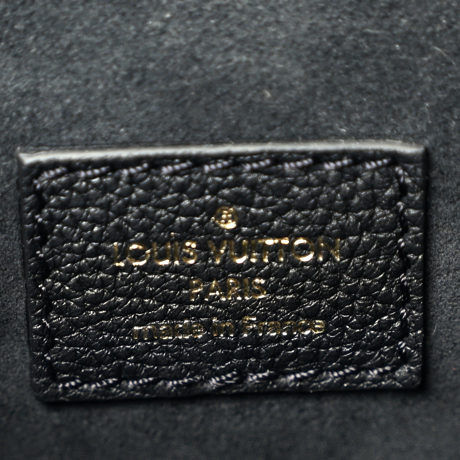 Louis Vuitton Calfskin Lockme Bucket MM Black 6 of 9