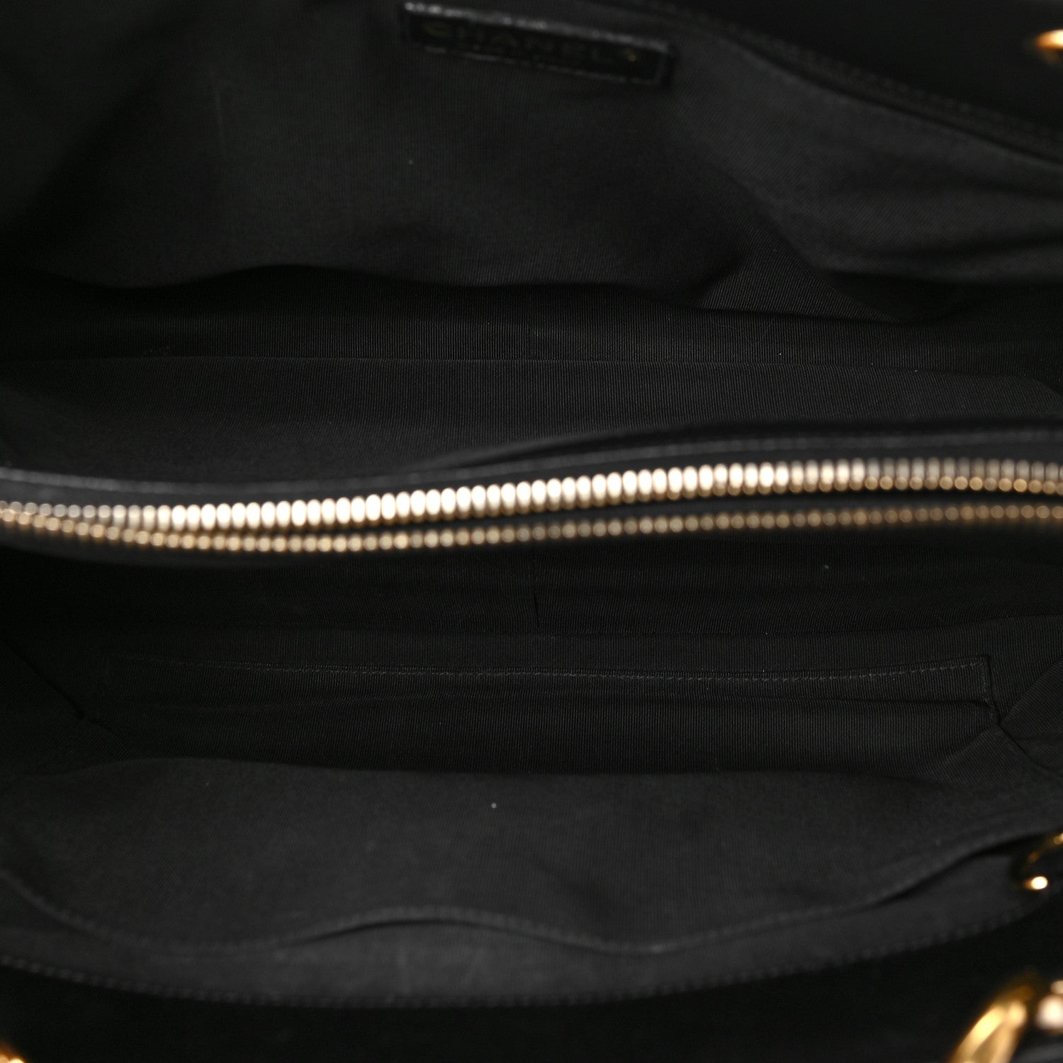 Chanel Caviar Quilted Grand Shopping Tote GST Black 5 of 9