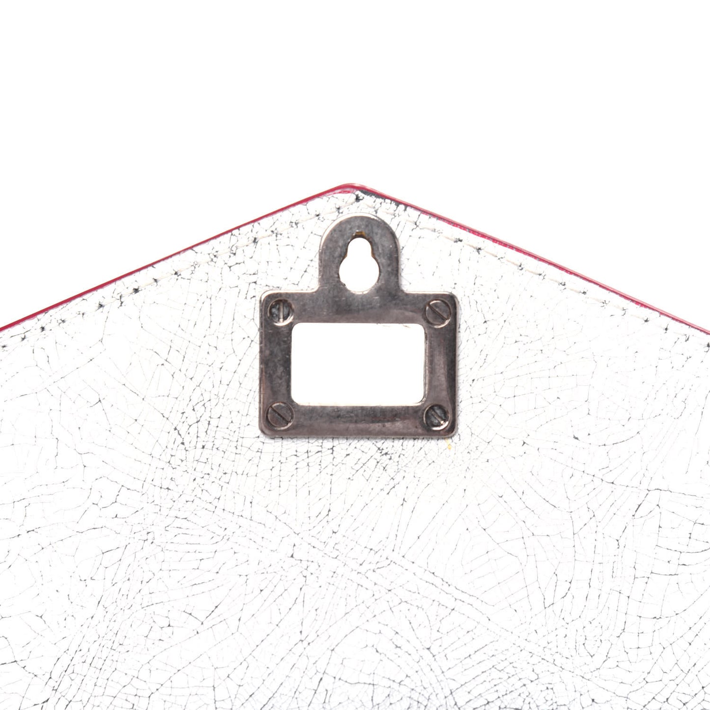 Crackle Calfskin PS1 Medium Satchel White