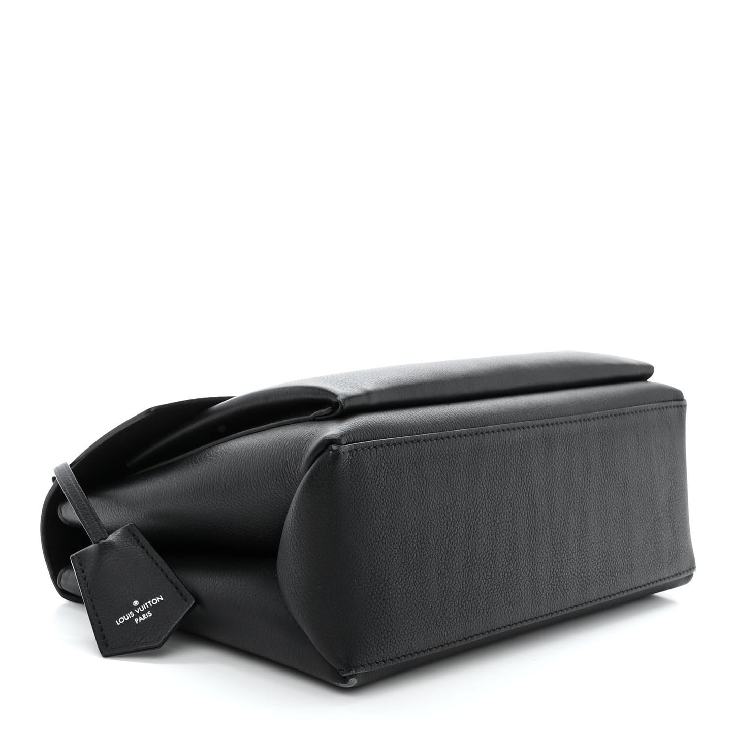 Soft Calfskin My Lockme Top Handle Black