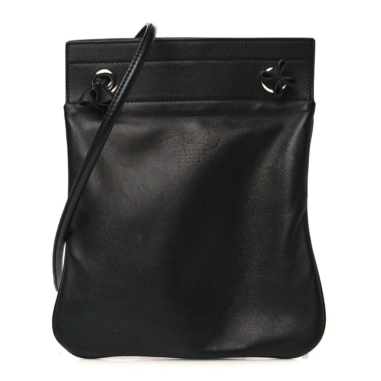 Hermes Milo Lambskin Swift Mini Aline Black 1 of 8