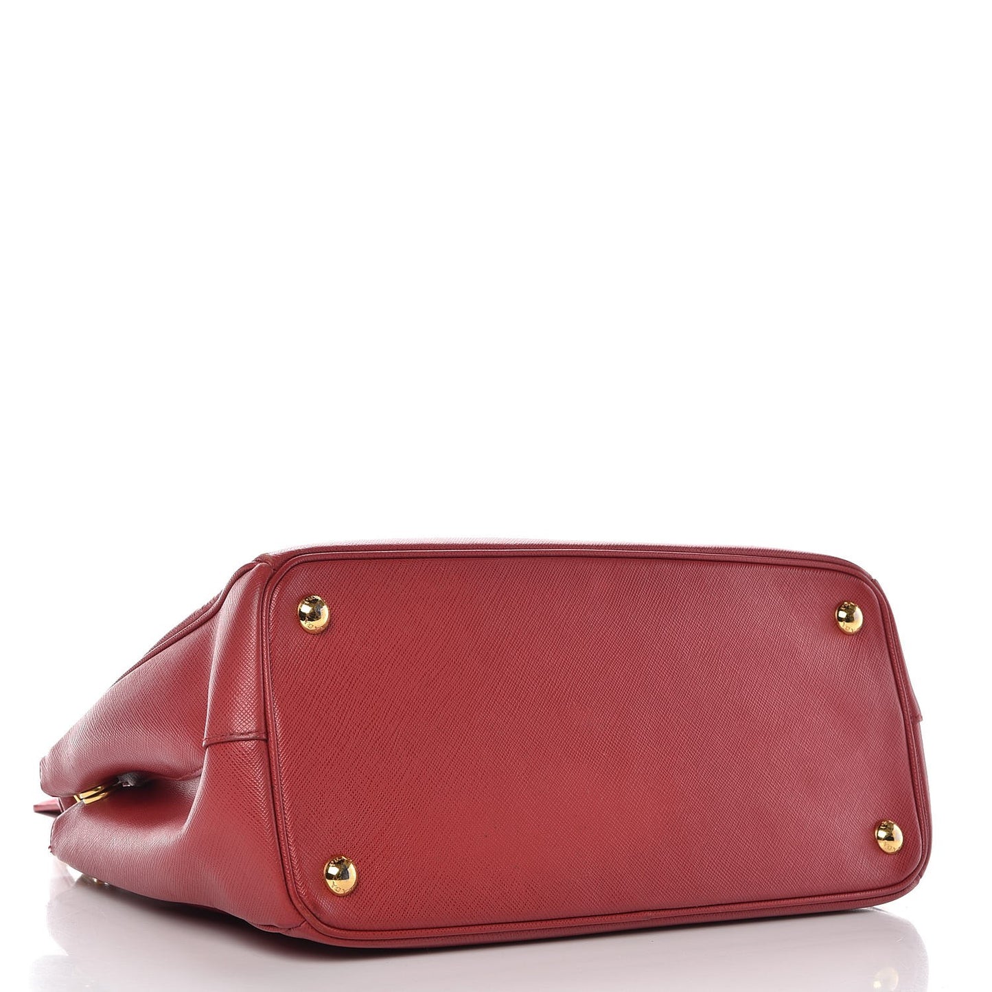 Saffiano Small Galleria Double Zip Tote Peonia