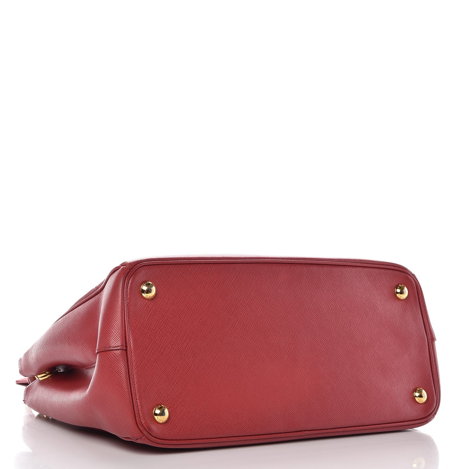 Prada Saffiano Small Galleria Double Zip Tote Peonia 4 of 20