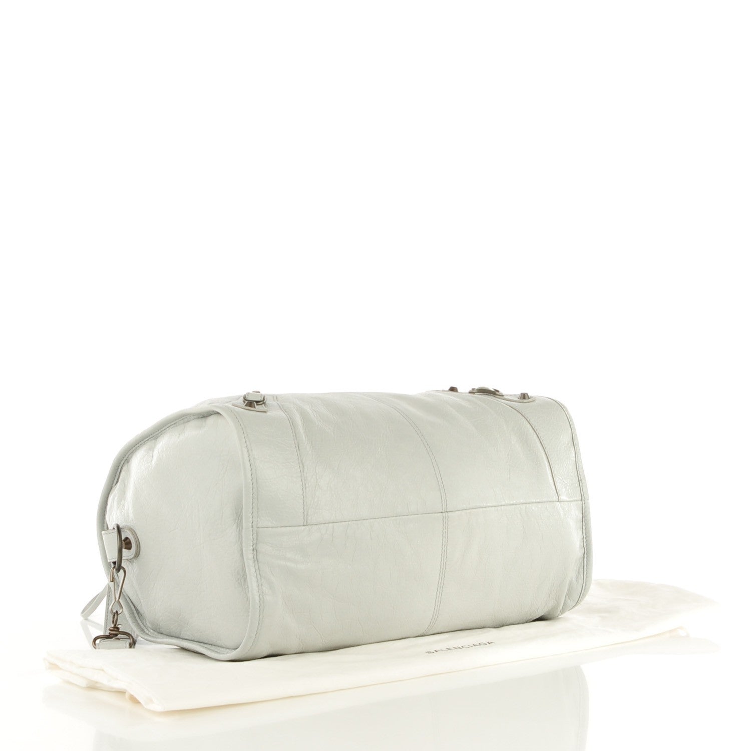 Balenciaga Agneau Classic Hardware Maxi Twiggy Gris Glace 4 of 8