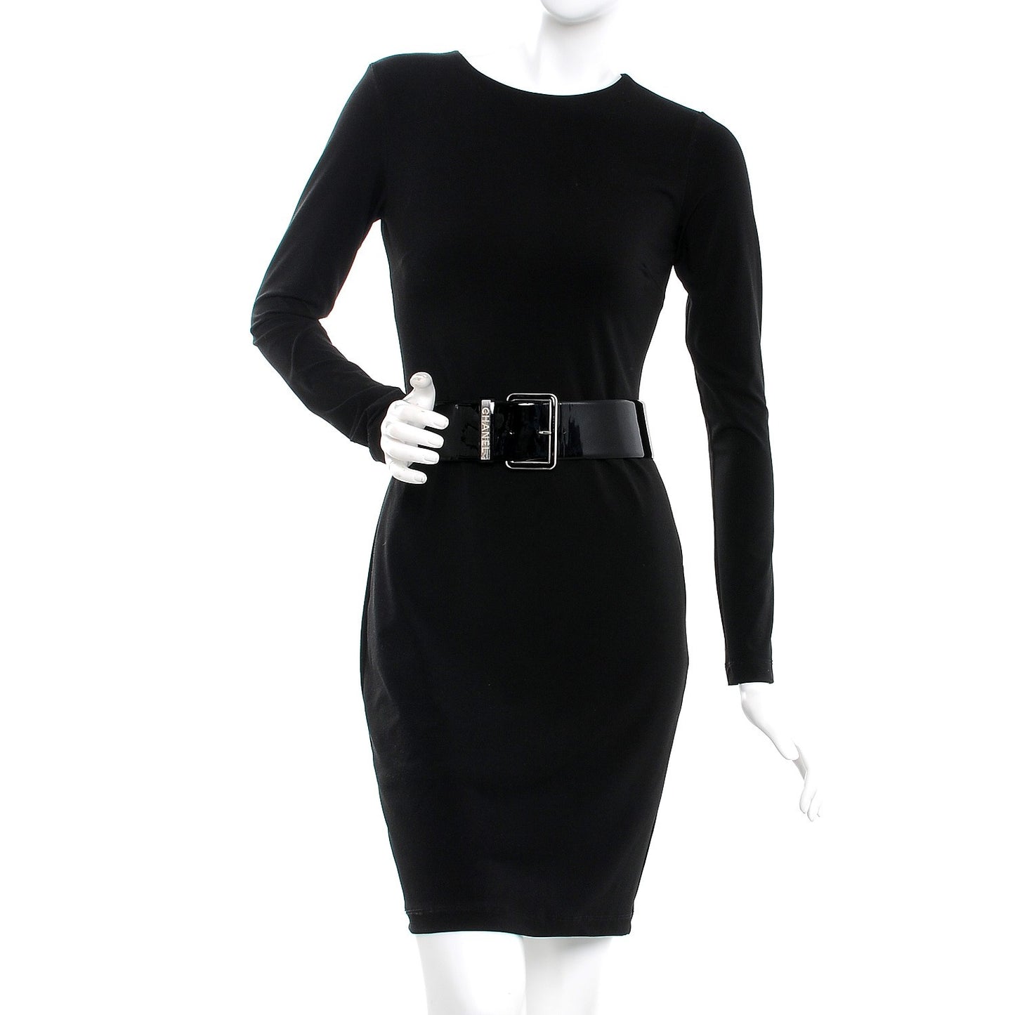 Patent Calfskin Belt 75 30 Black