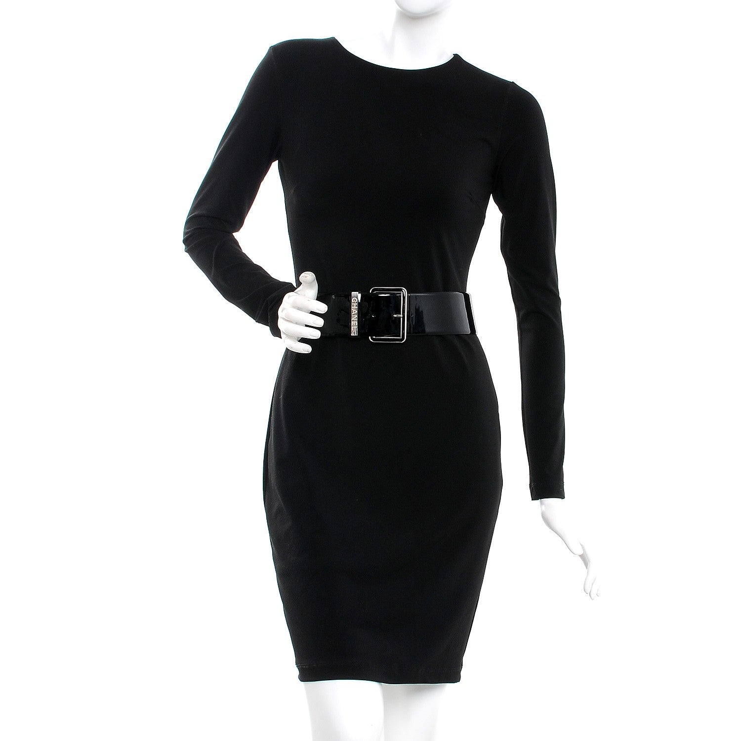 Chanel Patent Calfskin Belt 75 30 Black 2 of 7