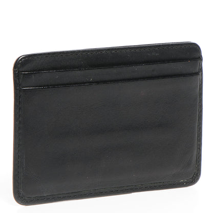 Chanel Calfskin Quilted Cambon Card Case Black 3 of 8