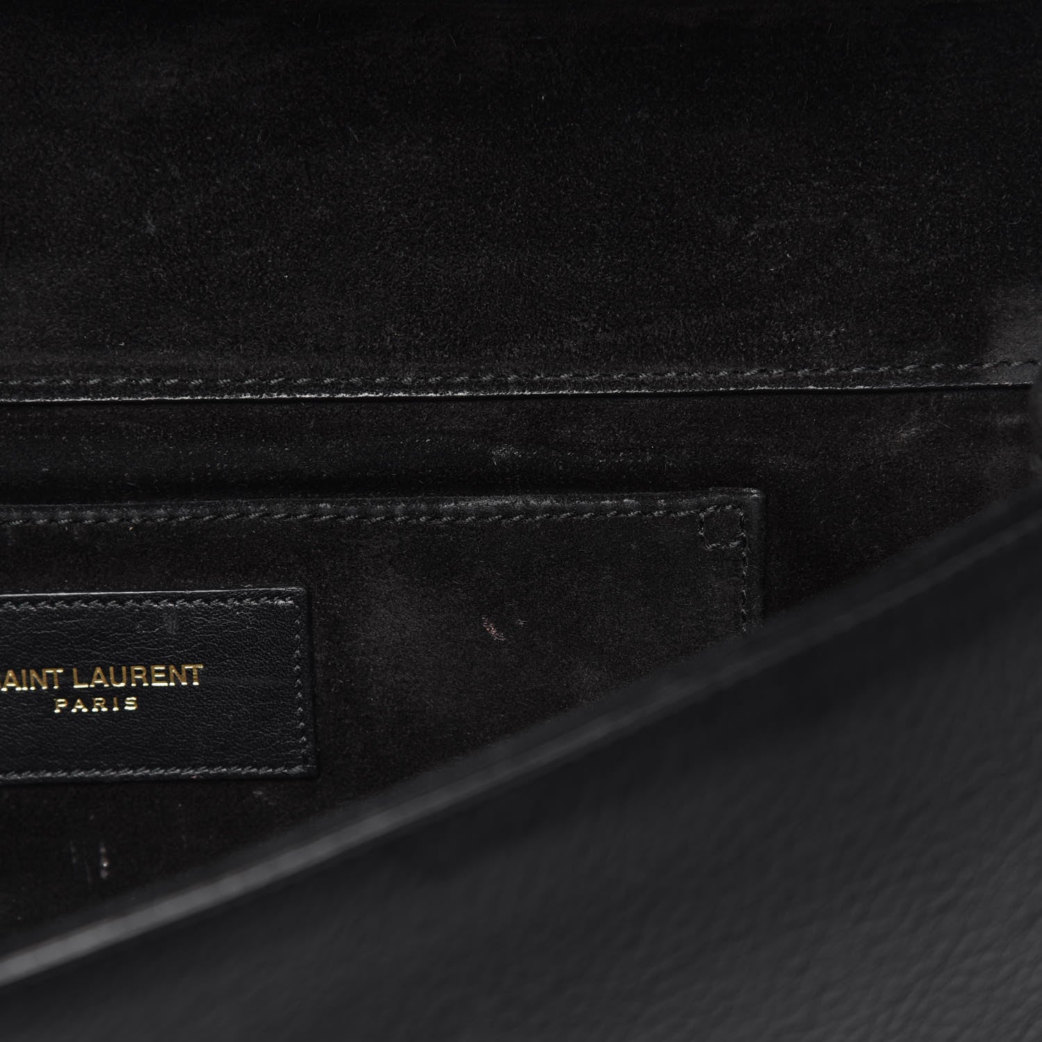 Saint Laurent Calfskin Classic Y Ligne Clutch Black 13 of 13