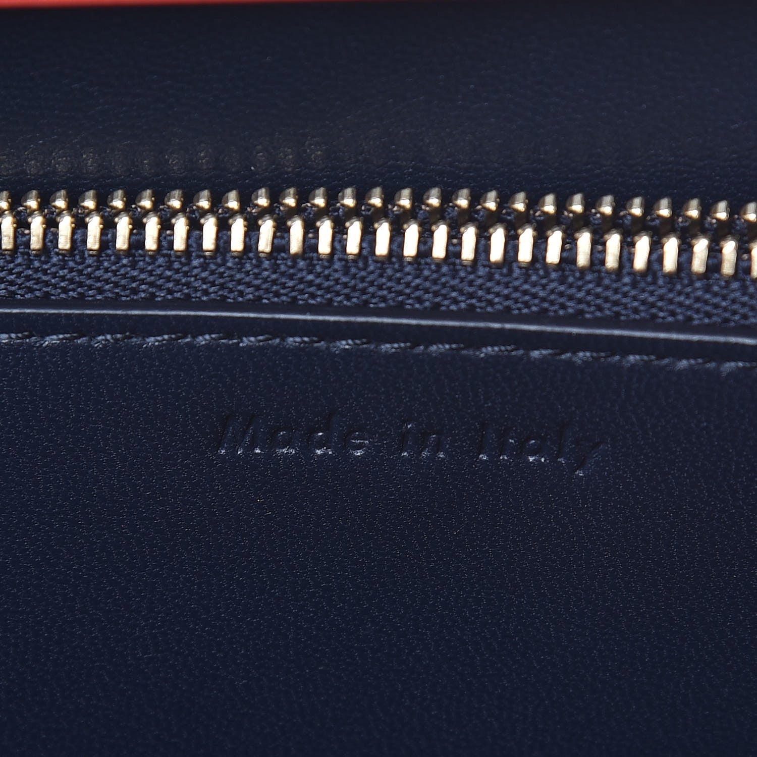 Celine Patina Box Calfskin Medium Clasp Bag Scarlet 7 of 11