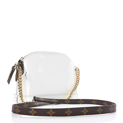 Louis Vuitton Patent Monogram Alma Mini Snow 3 of 13