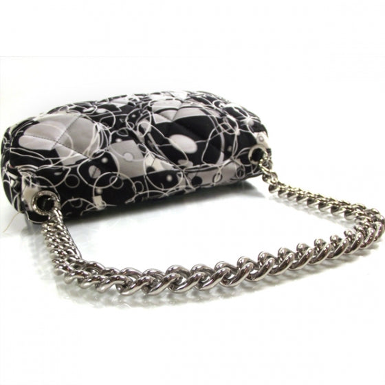 Chanel Satin Quilted Multicolor CC Beads Flap 5 of 12
