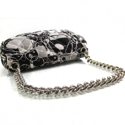 Chanel Satin Quilted Multicolor CC Beads Flap 5 of 12