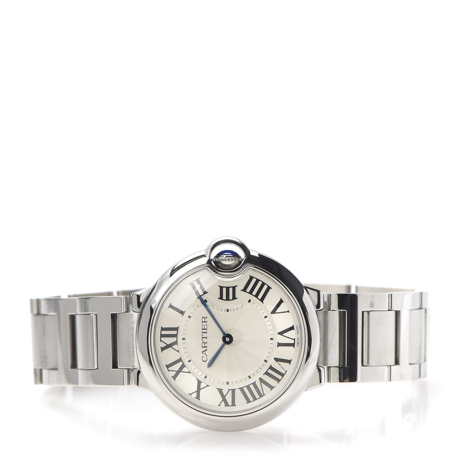 Cartier Stainless Steel 36mm Ballon Bleu De Quartz Watch 3 of 7