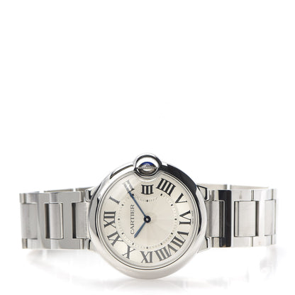 Cartier Stainless Steel 36mm Ballon Bleu De Quartz Watch 3 of 7