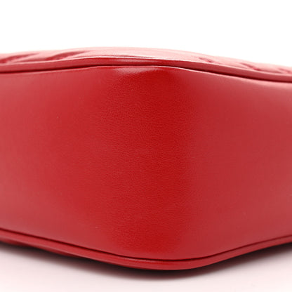 Saint Laurent Calfskin Matelasse Monogram Lou Camera Bag Rouge Eros 10 of 13