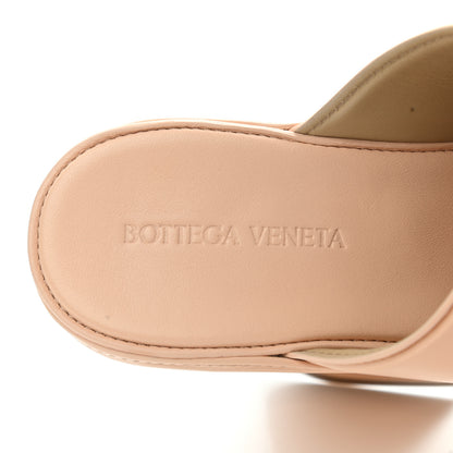 Bottega Veneta Nappa Slide Platform 115 Wedge Sandals 38 Macaroon 7 of 8