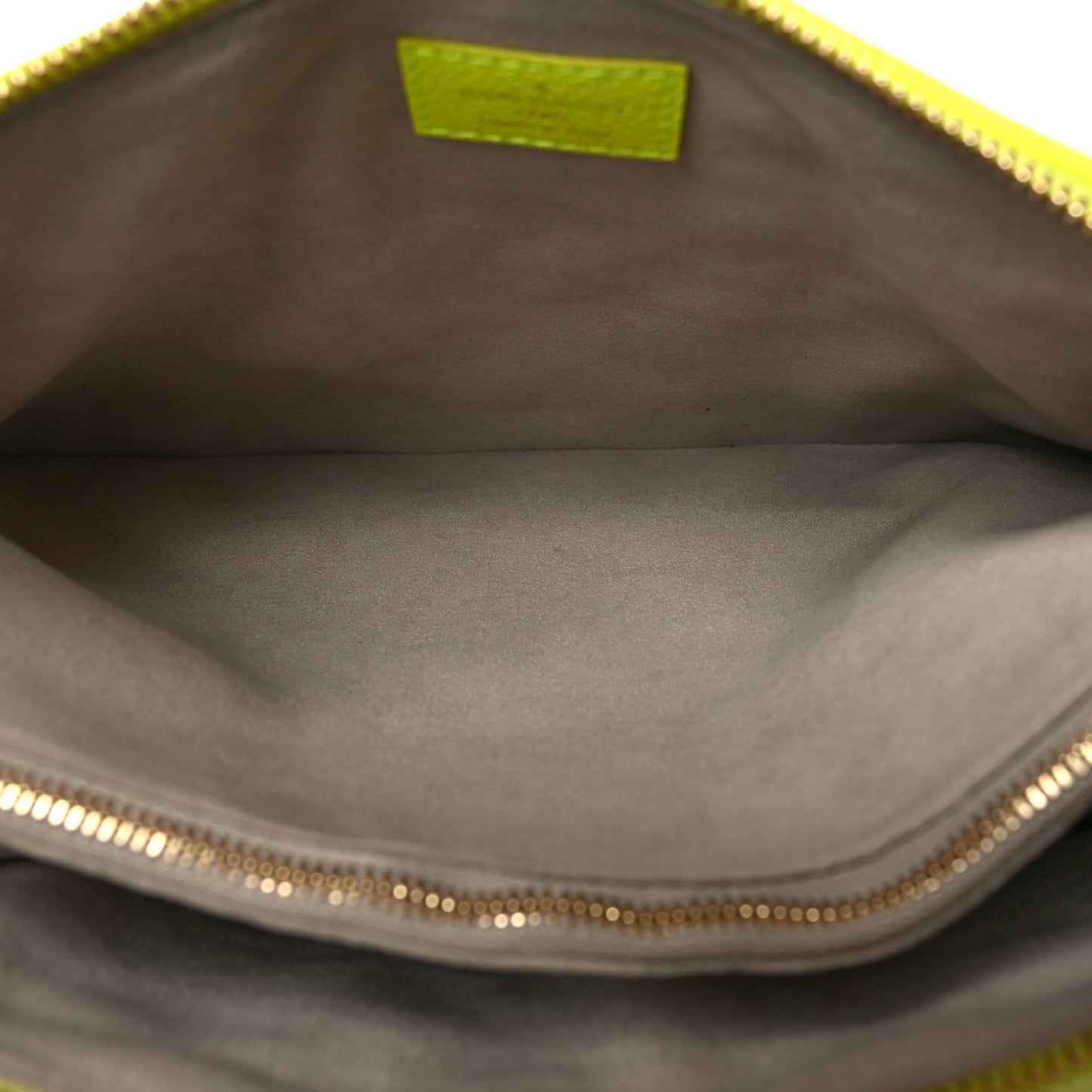 Calfskin Embossed Monogram LV Match Coussin PM Fluorescent Yellow
