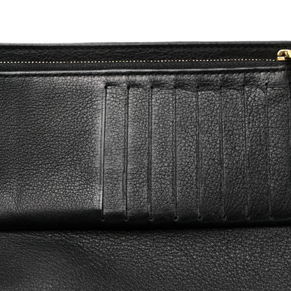 Louis Vuitton Mahina Amelia Wallet Black 8 of 8