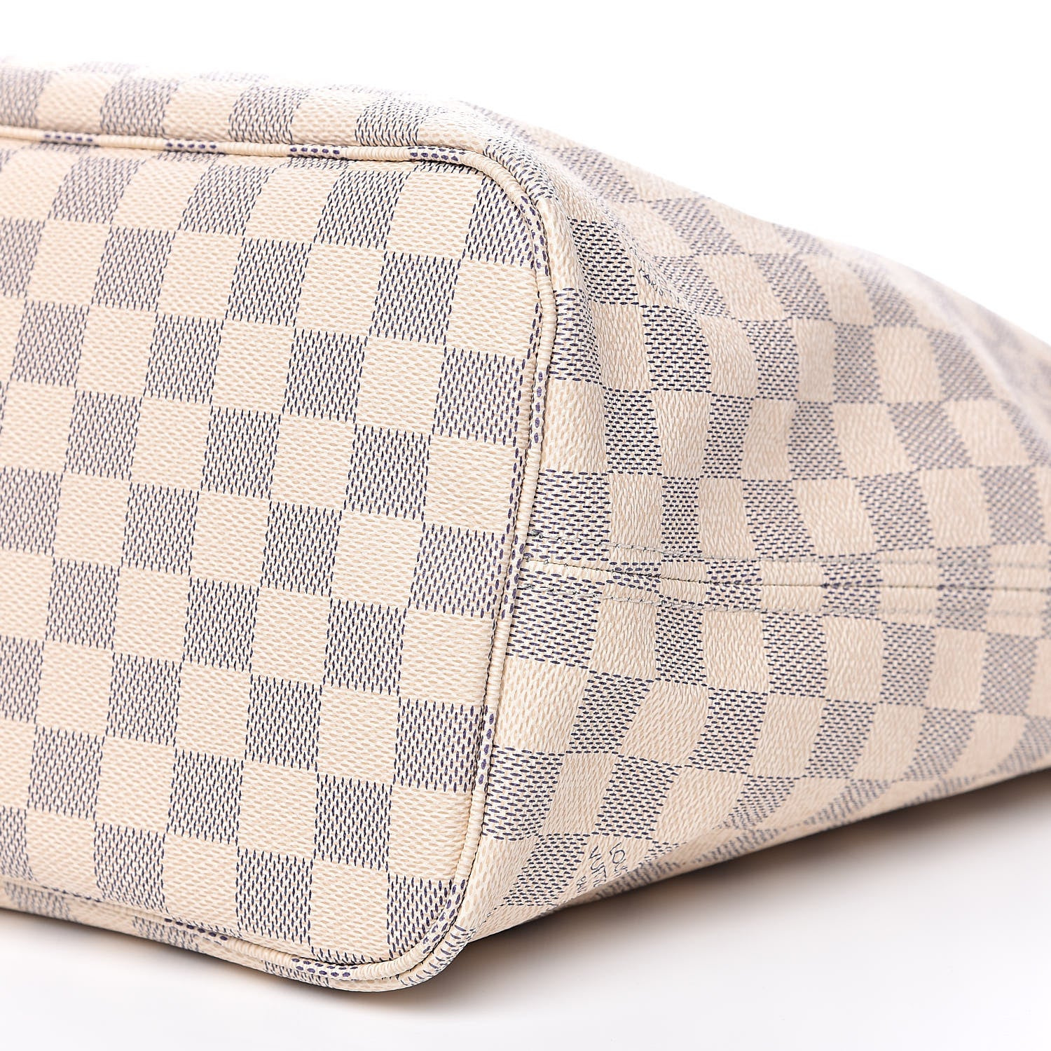 Louis Vuitton Damier Azur Neo Neverfull MM Rose Ballerine 10 of 16