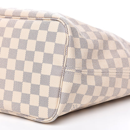 Louis Vuitton Damier Azur Neo Neverfull MM Rose Ballerine 10 of 16