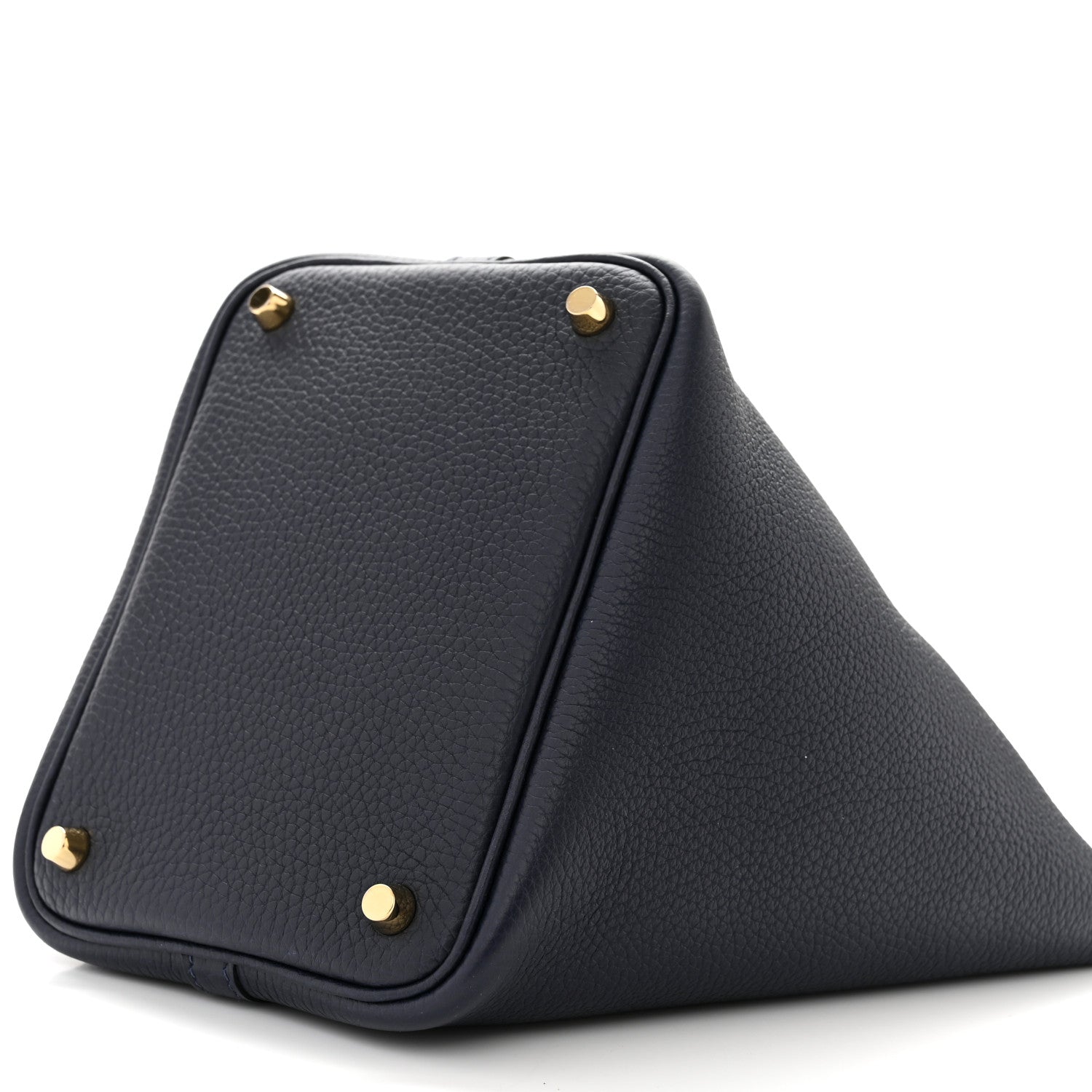 Hermes Taurillon Clemence Picotin Lock 18 PM Bleu Nuit 10 of 11