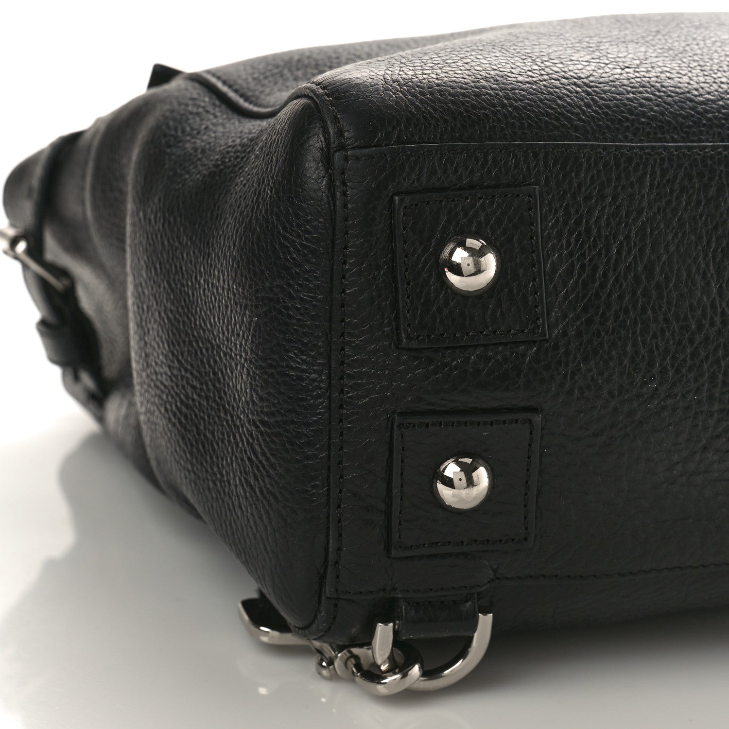 Mulberry Natural Leather Cara Delevingne Convertible Satchel Black 7 of 9