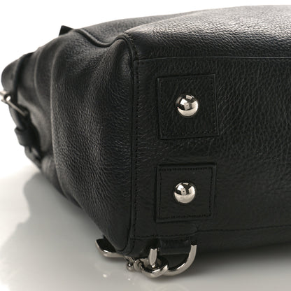 Mulberry Natural Leather Cara Delevingne Convertible Satchel Black 7 of 9