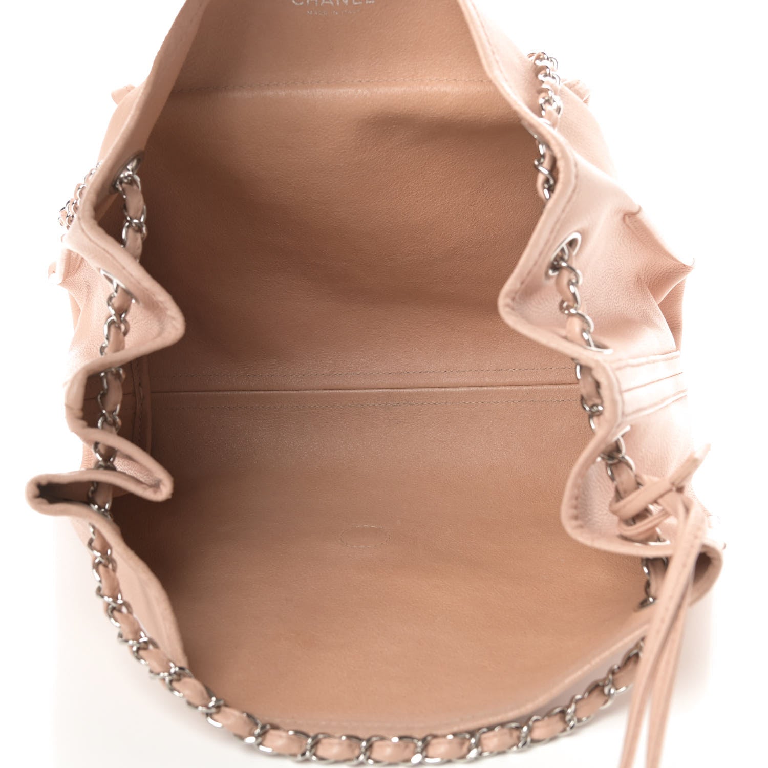Chanel Caviar Accordion Flap Beige 6 of 19