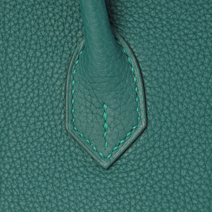 Hermes Togo Birkin 25 Malachite 30 of 35