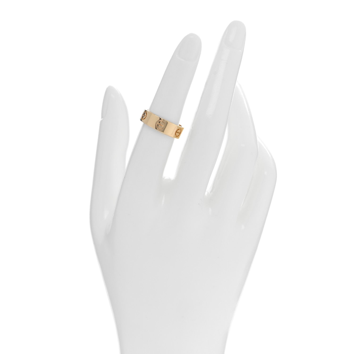Cartier 18K Yellow Gold 5.5mm LOVE Ring 52 6 2 of 4