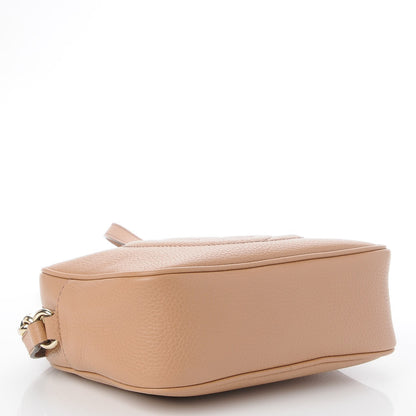 Gucci Pebbled Calfskin Small Soho Disco Bag Rose Beige 4 of 8