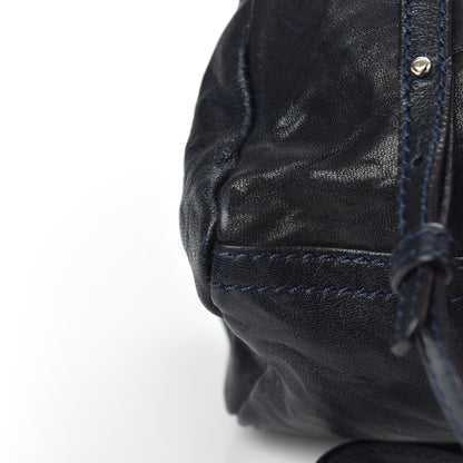 Givenchy Tumbled Sheepskin Small Pandora Navy 10 of 11