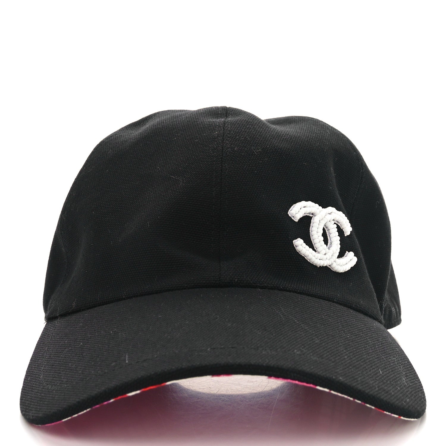 Chanel Cotton CC Cap Hat Black 3 of 8