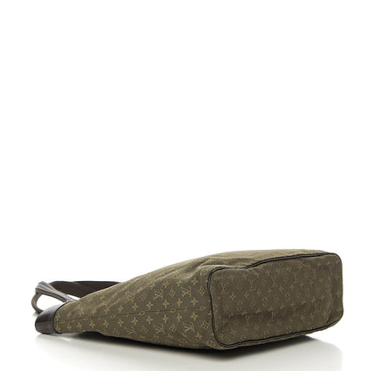Louis Vuitton Mini Monogram Lucille GM Kaki 3 of 11