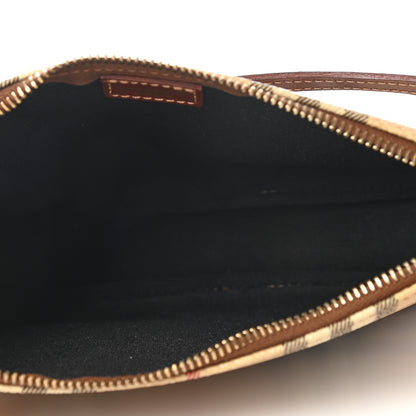 Burberry Haymarket Check Pochette Tan 5 of 10