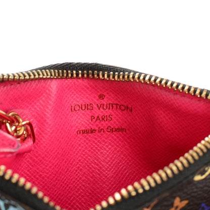 Louis Vuitton Monogram Multicolor Key Pouch Black Grenade 6 of 7
