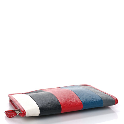 Balenciaga Agneau Arena Multicolore Mini Bazar Pouch Grey White Black Red Blue 7 of 9