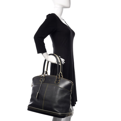 Louis Vuitton Suhali Lockit GM Black 2 of 13