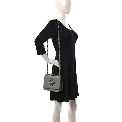 Fendi Vitello Century Opaco F is Fendi Small Kan I Shoulder Bag Grigio Perla 2 of 8